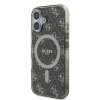 Guess GUHMP16SH4DTEW iPhone 16 6.1 brązowy/brown hardcase IML 4G Background MagSafe